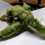 入船 - 甘長とうがらしの天ぷら