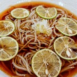 そば処 はないかだ - すだちそば（冷）①