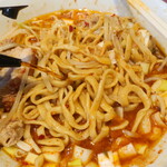 ラーメン二郎 - 赤酢投入～♪