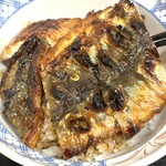 うなぎ 門や - 皮焼き目