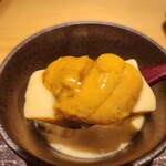 鮨まつもと - バフンウニの茶碗蒸し