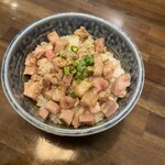 中華そば たがや - チャーシューご飯