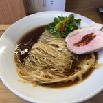 めん処 きよ洲 - 貝汁芳醇ぶたらぁめん850円税込いわぎんアプリで大盛り無料！