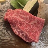 鉄板 日本橋 KITAZUMI - イチボ。このクニュッとした仕草がエロい