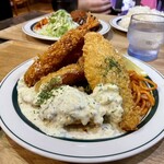 キッチン あずま - 東シェフ特製♡タルタルソースがたっぷり♡