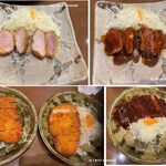 名古屋名物 みそかつ 矢場とん - ヒレカツ定食とローツカツ定食,矢場とんイオンモールナゴヤドーム前店(名古屋市)TMGP撮影