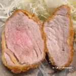 名古屋名物 みそかつ 矢場とん - 中心部加熱不足,ヒレカツ定食,矢場とんイオンモールナゴヤドーム前店(名古屋市)TMGP撮影
