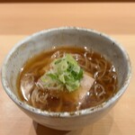 omakase ひなた - 鶏肉ののったお蕎麦