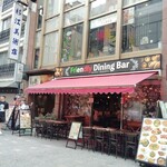 ピザ＆グリル フレンドリーダイニングバー - 上野中通商店街にあります