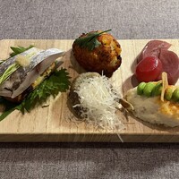 上六ワイン - 前菜盛り合わせ