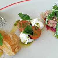 CODA ROSSA - 前菜３種盛り合わせ（プリフィックスコース¥3,500）