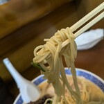 純とんこつ無双 - この麺は、のど越しで食べるイメージで