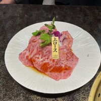 焼肉 徳川苑 - トリュフと特選和牛上ロース すき焼き仕立て①