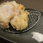 讃岐つけ麺 寒川 - 鶏ささみ天ぷら