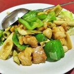 中国料理 五十番 - 鶏肉とカシューナッツの炒め(S)