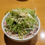 ラーメン 坊也哲 - ネギ豚丼