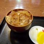 治作庵 - ミニ牛丼