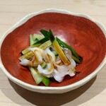 銀座 鮨 奈可久 - お箸がホッと休まります