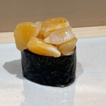 銀座 鮨 奈可久 - 私も小柱好きになっちゃいました！