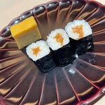 銀座 鮨 奈可久 - 真っ白なシャリと干瓢