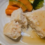 キッチン ブルー グローブ - 更にカット