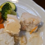 キッチン ブルー グローブ - テリーヌは豆腐みたいですね