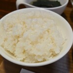 キッチン ブルー グローブ - ご飯大盛りのアップ