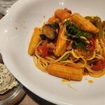 ティールーム　Rose - ランチパスタコーヒー付1100円 ランチタイムにゆっくりできる穴場カフェです。13時以降はデザート付なのでまた伺います。珈琲は炭火感強めです。コスパ良いです。