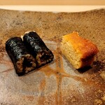 鮨 奥 - 干瓢巻き  玉子