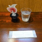 キッチン ブルー グローブ - 予約テーブルセット