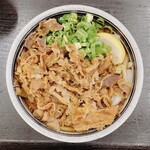 麺処 綿谷 - 牛肉ぶっかけ（小：540円）_2024年6月