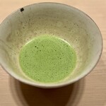 多仁本 - 谷本大将自ら点てたお薄で、最後はさっぱりとご馳走(^^)