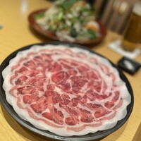 別邸 壽 - 霧島豚肩ロースのしゃぶしゃぶ