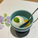 名駅 鮨 天野 - 季節の甘味