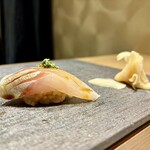 名駅 鮨 天野 - 島鯵