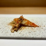 名駅 鮨 天野 - 車海老