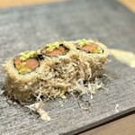 名駅 鮨 天野 - トロタク巻