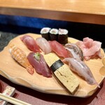 しほう田 - 特にぎりランチ…¥1,500円(税込)
      ※通常提供メニューでは有りません。