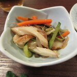 居酒屋 味山海 - わらびと野菜のナムル