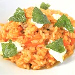 チェルビアット - ンドゥイヤとペペロナータのリゾット