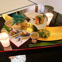 京都 吉兆 嵐山本店 - お祝いの八寸