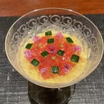 奈良屋町 青 - とうもろこしのムース