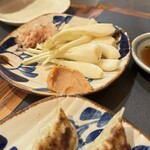 琉球酒場＆カフェ はいさい22 - 島らっきょうの塩漬け