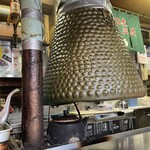 ホルモン料理専門處 利根屋 - 汁が温められてます