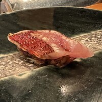 鮨 茶居庵 - のどぐろ蒸し寿司