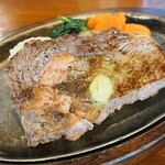 シド亭 - シド亭セットのロースステーキ