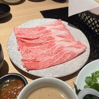 最飛び飛騨牛 しゃぶすき家 馬喰一代 名古屋WEST - しゃぶしゃぶランチ100g