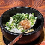 養老乃瀧 - サバとたらこの石焼飯　638円