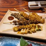 養老乃瀧 - 串焼き盛り(6種)