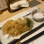 和食居酒屋 海ちゃん - あんこうの天ぷら